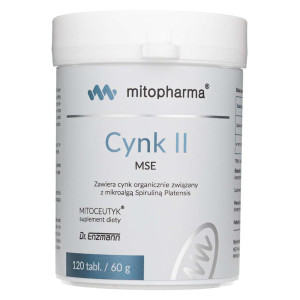 Dr. Enzmann Cynk II MSE - 120 tabletek