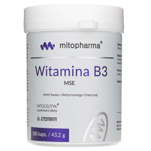 Dr. Enzmann Witamina B3 MSE - 180 kapsułek