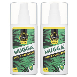 Mugga Spray 9,5% DEET zestaw 2 x 75 ml