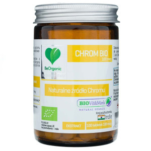 BeOrganic Chrom BIO 100 mcg - 100 tabletek