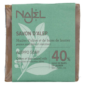 Najel Mydło Aleppo z olejem laurowym 40% - 185 g