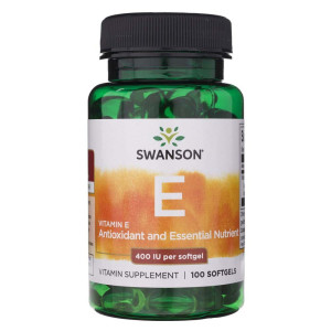 Swanson Witamina E naturalna 400 IU - 100 kapsułek