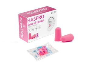 Haspro Multi10 Stopery do uszu Różowe - 10 par