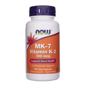 Now Foods Witamina K2 100 mcg - 120 kapsułek