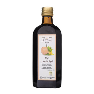 Olvita Olej z pestek dyni zimnotłoczony nieoczyszczony - 250 ml