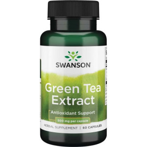 Swanson Green Tea Extract 500 mg - 60 kapsułek