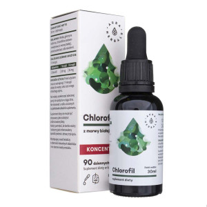 Aura Herbals Chlorofil z morwy białej - 30 ml