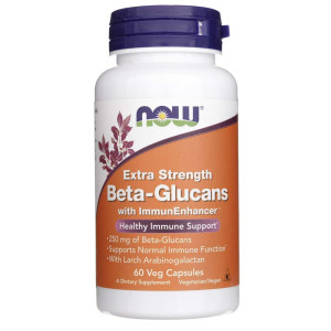 Now Foods Beta-Glukany z ImmunEnhancer - 60 kapsułek