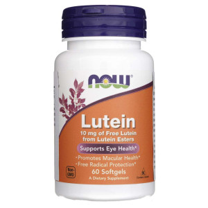 Now Foods Luteina 10 mg - 60 kapsułek