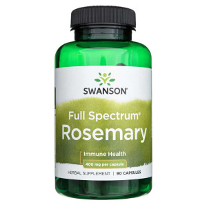 Swanson Rozmaryn 400 mg - 90 kapsułek