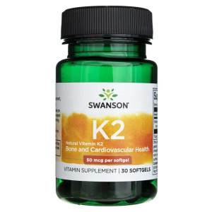 Swanson Witamina K2 MK7 50 mcg - 30 kapsułek