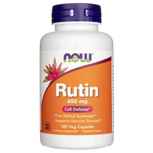 Now Foods Rutyna 450 mg - 100 kapsułek