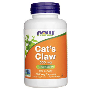 Now Foods Koci Pazur (Cat's Claw) 500 mg - 100 kapsułek