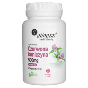 Aliness Czerwona koniczyna extract 8% 500 mg - 90 kapsułek