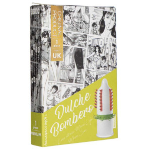 Egzo Dulce Bombero Prezerwatywa z wypustkami Medium - 1 sztuka