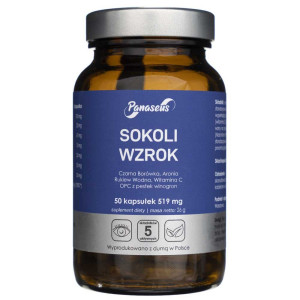 Panaseus Sokoli wzrok 519 mg - 50 kapsułek