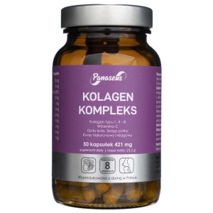 Panaseus Kolagen Kompleks 421 mg - 50 kapsułek