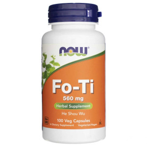 Now Foods Fo-Ti (Rdest Wielokwiatowy) 560 mg - 100 kapsułek