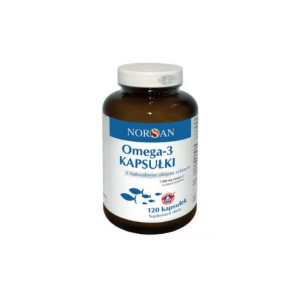 Norsan Omega-3 - 120 kapsułek