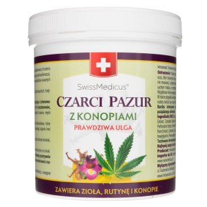 Herbamedicus Czarci pazur z konopiami - 500 ml