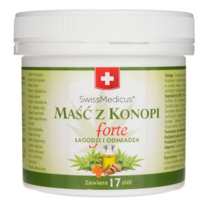 Herbamedicus Maść z konopi FORTE - 125 ml
