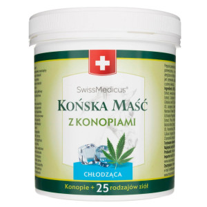 Herbamedicus Maść końska chłodząca z konopiami - 500 ml