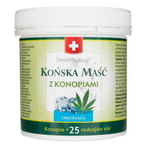 Herbamedicus Maść końska chłodząca z konopiami - 250 ml