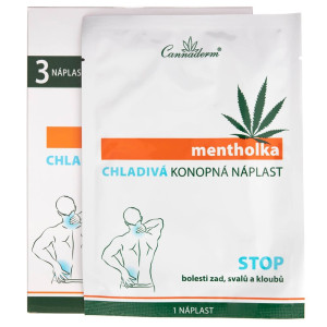 Cannaderm Mentholka Plastry chłodzące - 3 sztuki