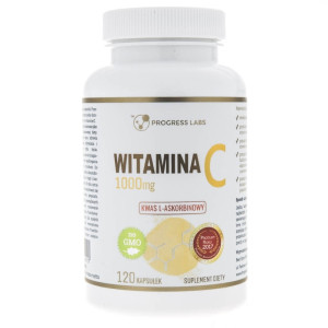 Progress Labs Witamina C 1000 mg - 120 kapsułek