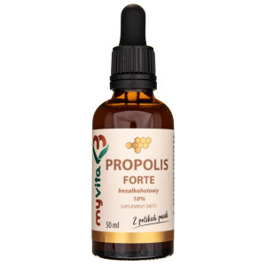 MyVita Propolis FORTE bezalkoholowy 10% krople - 50 ml