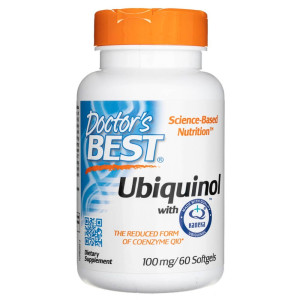 Doctor's Best Ubichinol z Kaneka 100 mg - 60 kapsułek
