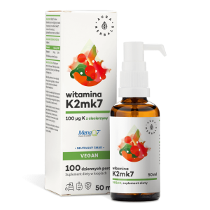 Aura Herbals Witamina K2 100 mcg Vegan - 50 ml