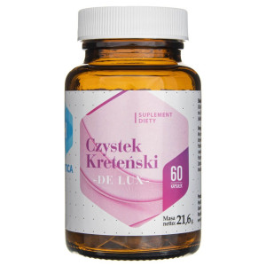 Hepatica Czystek kreteński de lux - 60 kapsułek