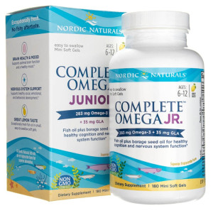 Nordic Naturals Complete Omega Junior - 180 kapsułek