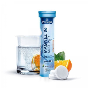 Protego Magnez B6 Musujący - 20 tabletek