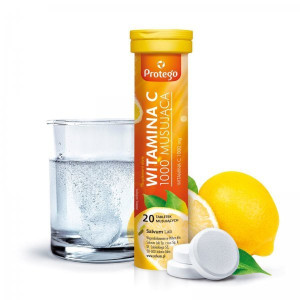 Protego Witamina C 1000 musująca - 20 tabletek
