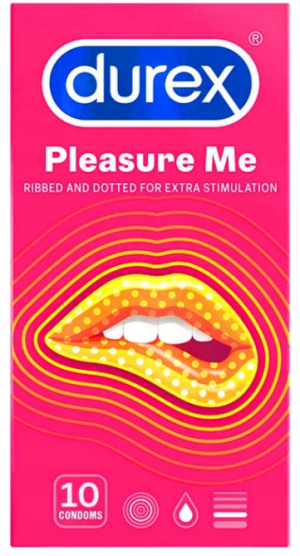 Durex Pleasure Me prezerwatywy - 10 sztuk