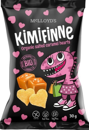 McLloyd's Kimifinne Chrupki kukurydziane o smaku słonego karmelu bio - 30 g