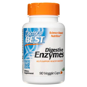 Doctor's Best Digestive Enzymes (Enzymy Trawienne) - 90 kapsułek