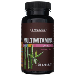Skoczylas Multiwitamina + krzem, bor, jod - 90 kapsułek