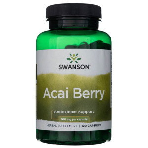 Swanson Jagody Acai 500 mg - 120 kapsułek