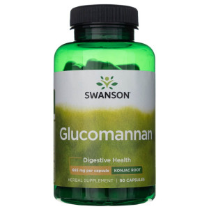 Swanson Glucomannan 665 mg - 90 kapsułek