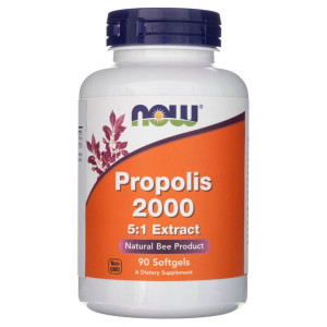 Now Foods Propolis 2000 5:1 Extract - 90 kapsułek