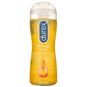 Durex Play 2w1 żel intymny do masażu z kwiatem Ylang - 200 ml