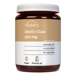 Vitaler's Devil's Claw (Czarci Pazur) 500 mg - 60 kapsułek