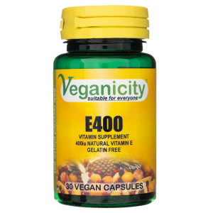Veganicity Witamina E400 - 30 kapsułek