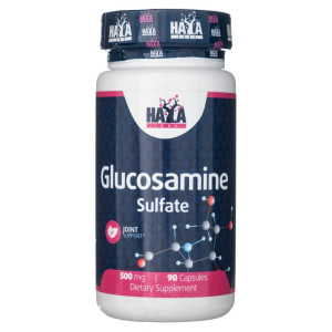 Haya Labs Glukozamina siarczan 500 mg - 90 kapsułek