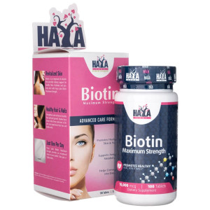 Haya Labs Biotyna 10000 mcg - 100 tabletek