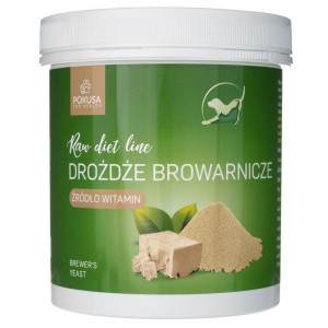 Pokusa RawDietLine Drożdże browarnicze (Brewer's Yeast) - 250 g