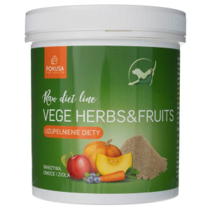 Pokusa RawDietLine Vege Herbs&Fruits warzywa, owoce i zioła - 200 g
